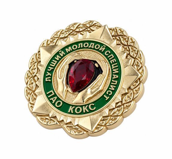 НАГРУДНЫЙ ЗНАК "КОКС" заказать в MKZNAK.RU