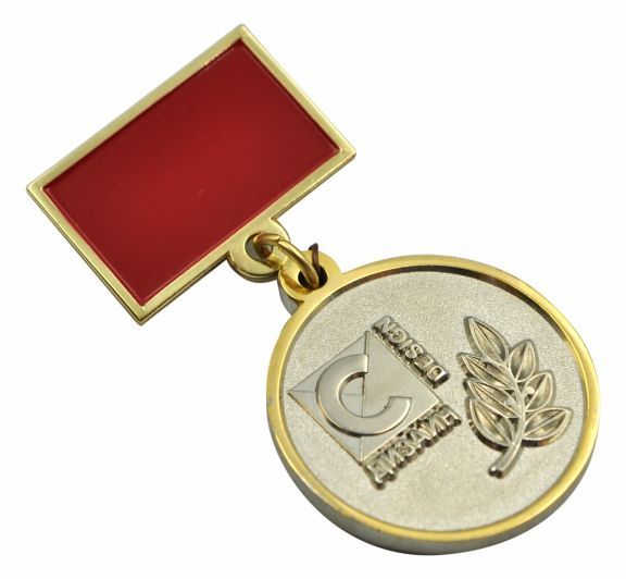 картинка МЕДАЛЬ ЛАУРЕАТ ПРЕМИИ ДИЗАЙН от магазина МКЗнак