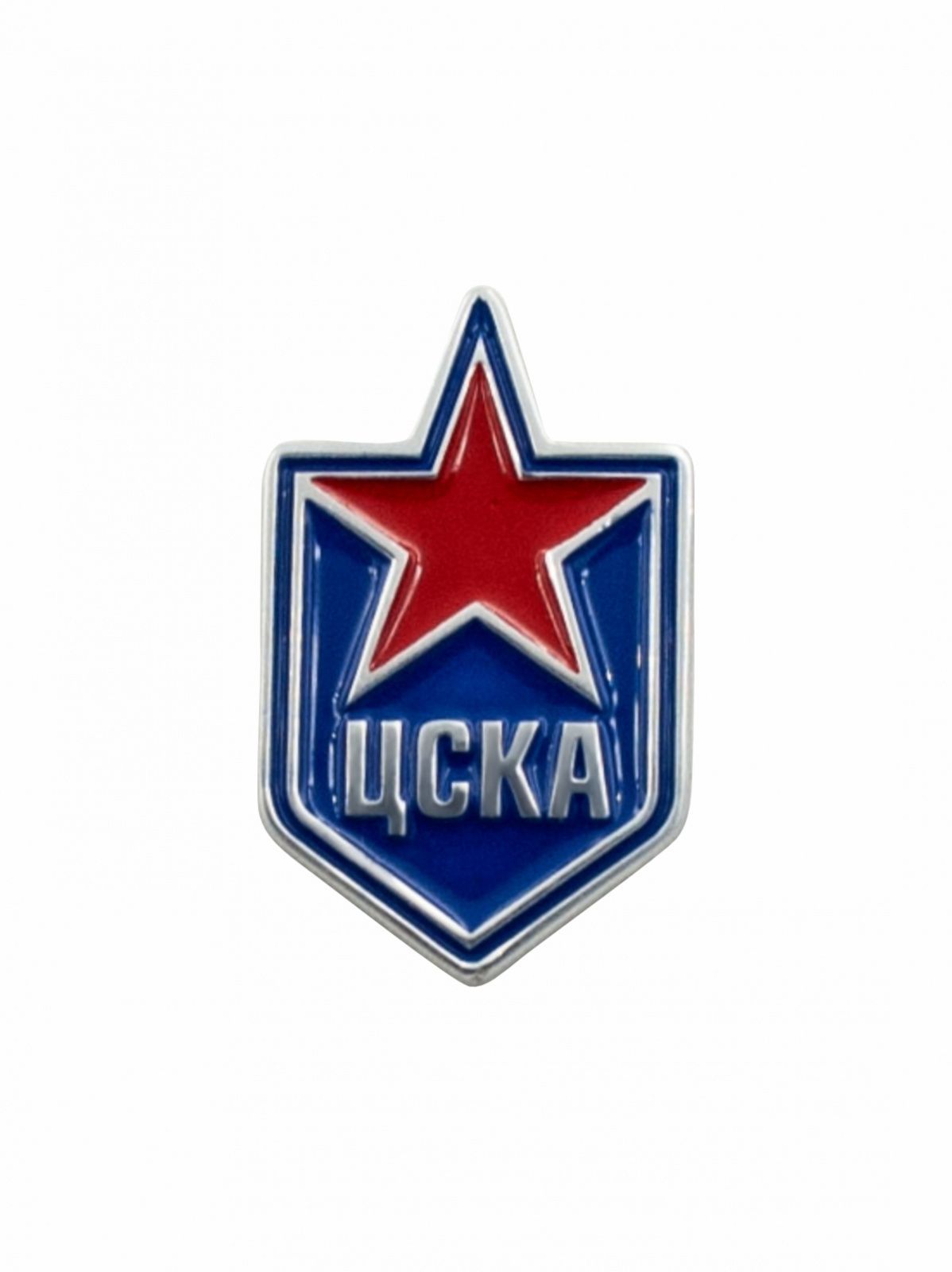 картинка Значок ХК ЦСКА магазин МКЗнак являющийся официальным дистрибьютором в России 