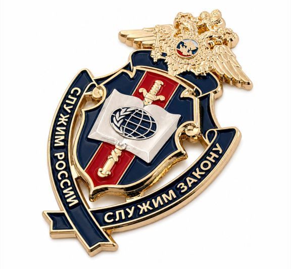 ЗНАК "СЛУЖИМ РОССИИ" заказать в MKZNAK.RU