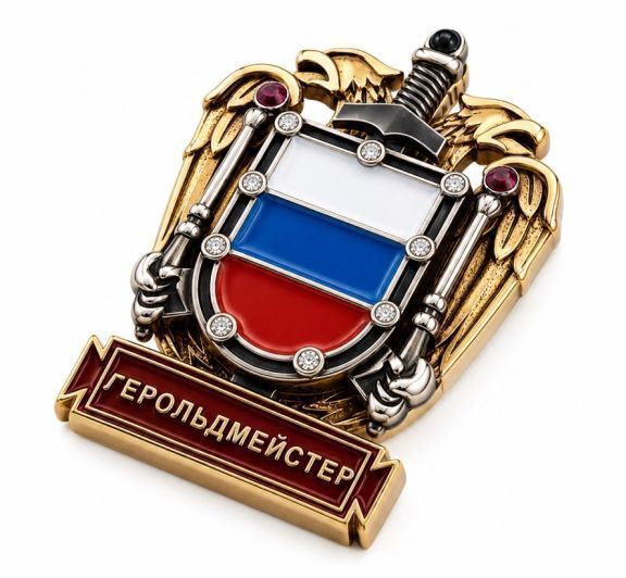 ЗНАЧОК "ГЕРАЛЬДИЧЕСКИЙ СОВЕТ" заказать в MKZNAK.RU